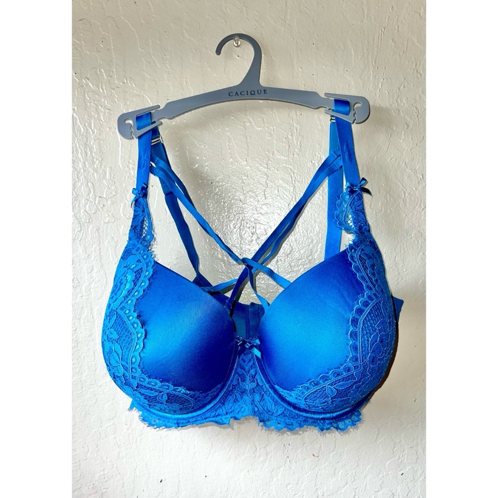 Pretty and Sexy blue bra with lace